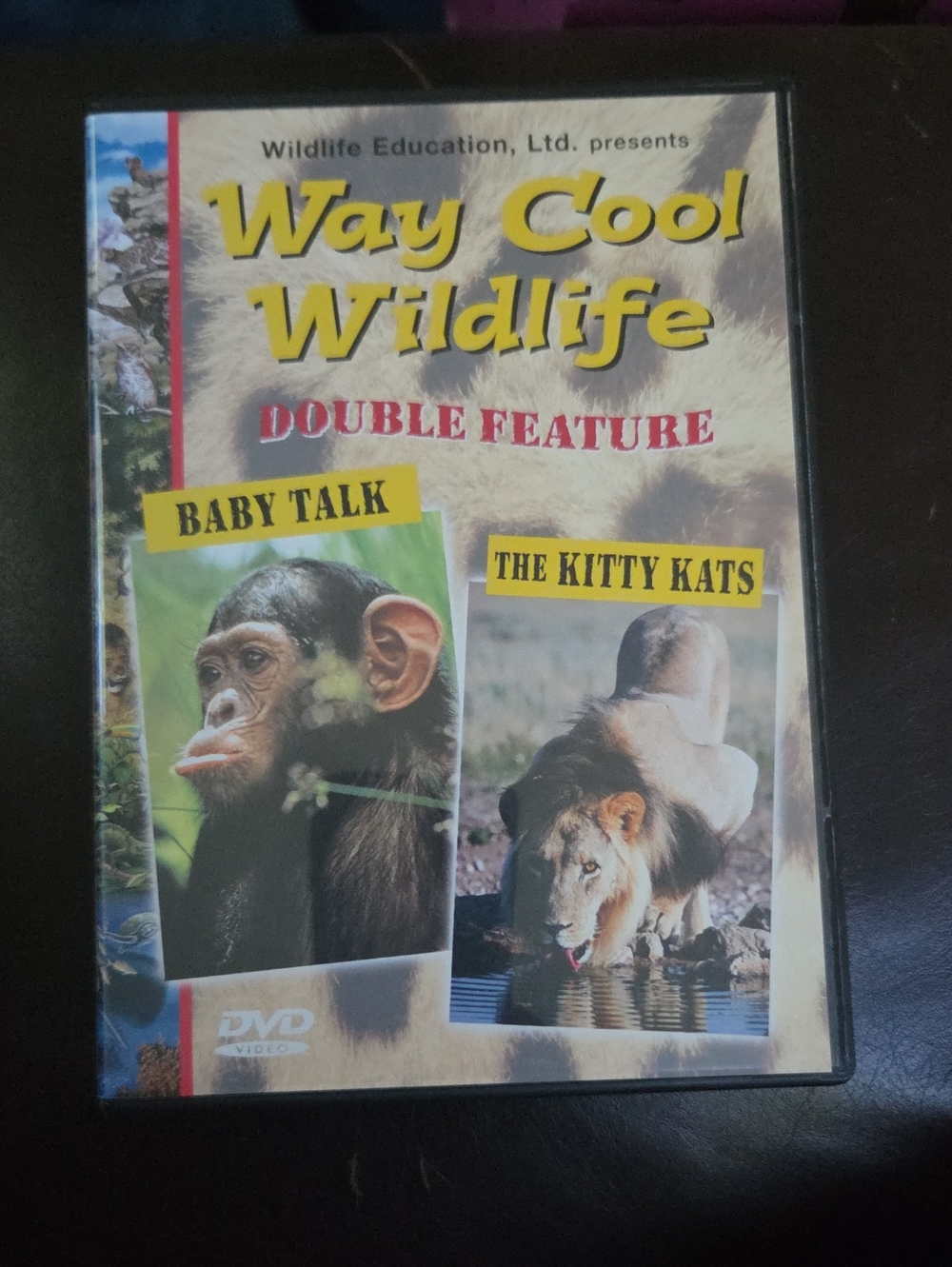 Way Cool Wildlife Double Feature DVD - Yellow Cover